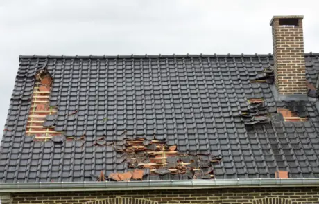 dakreparatie, dak stormschade, stormschade